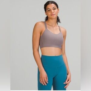 Lululemon Like a Cloud Long Line Bra - Lunar Rock - Size 10 -b/c cup
